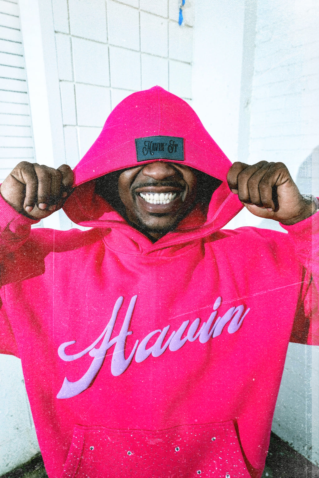 HAVIN HOODIE PINK 00