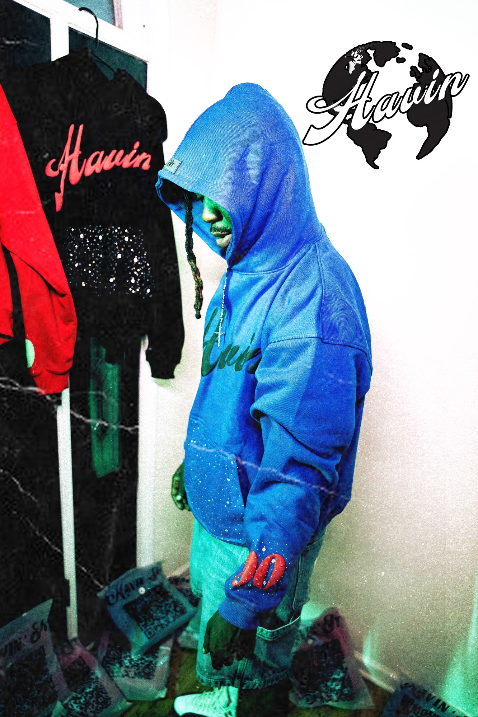 HAVIN HOODIE BLUE 00